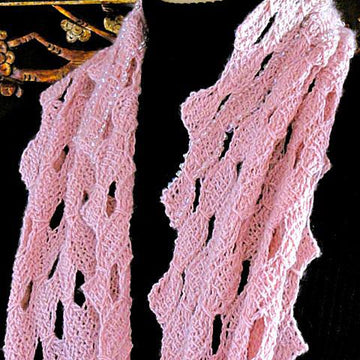 Petals: Tunisian Lace Wrapper