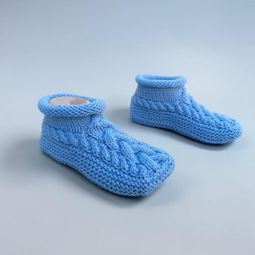 Cozy Cable Knit Slippers