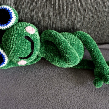 Häkelanleitung für Frosch Quaki