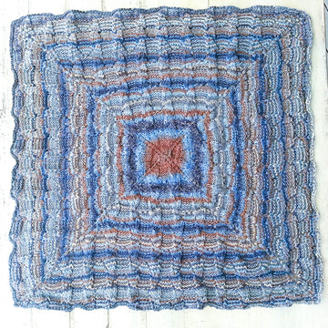 Modern Lace Baby Blanket