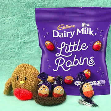 Christmas Little Robin and Nest Sweet Holder