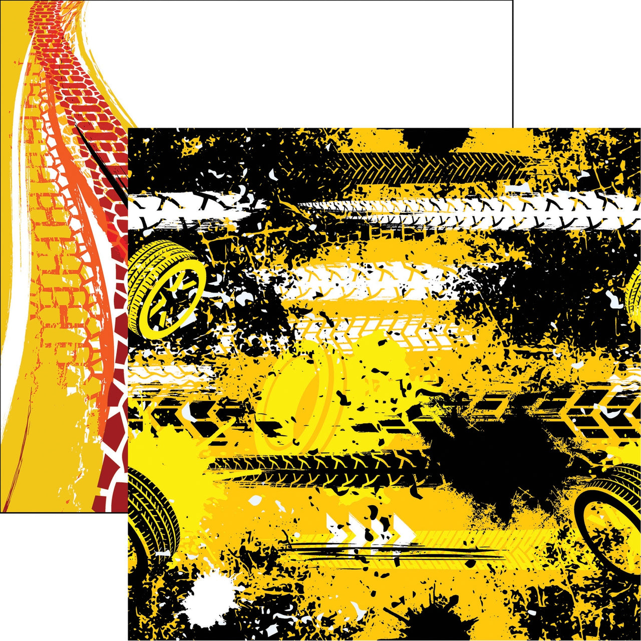Reminisce Off-Road Double-Sided Cardstock 12"X12" 25/Pkg - #3