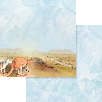 Artdeco Creations Sunburnt Country Double-Sided Paper 12"X12" 5/Pkg - #2