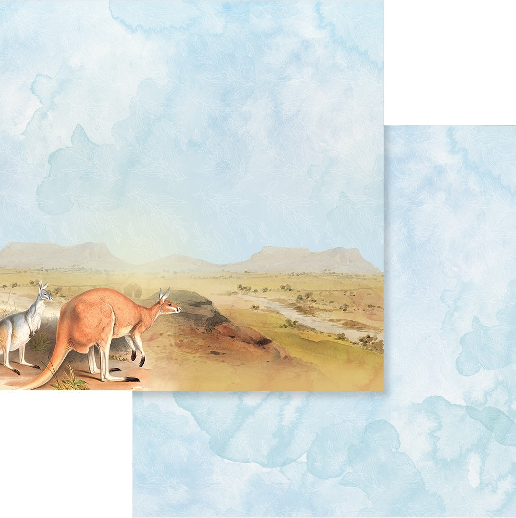 Artdeco Creations Sunburnt Country Double-Sided Paper 12"X12" 5/Pkg - #2