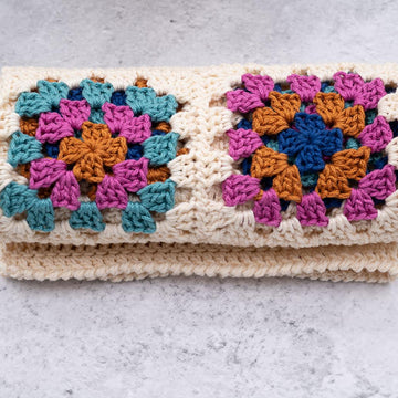 Granny Square Dish Towel