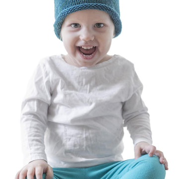 Easy Rolled Brim Baby Hat