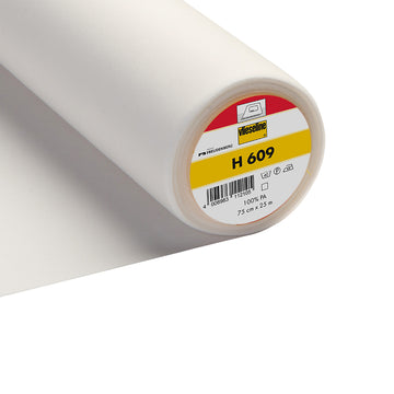 Vlieseline Fusible Knit Interlining - 75cm - White