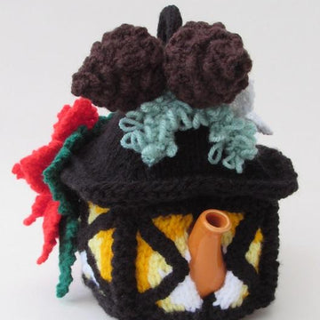 Christmas Lantern Tea Cosy Knitting Pattern