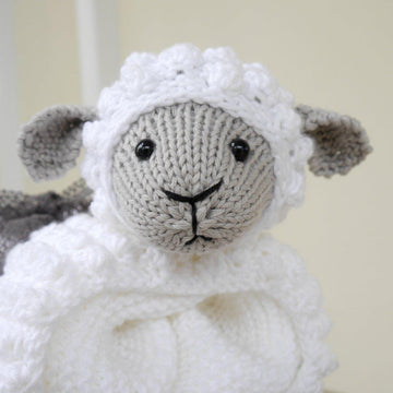 Knitting Pattern - Baby Blanket Schaafi - No.224