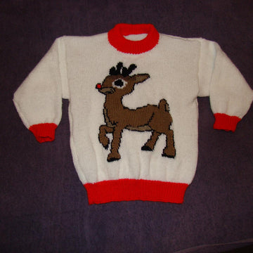 Christmas Rudolph Reindeer Jumper #1