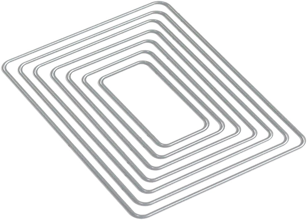 Elizabeth Craft Designs Elizabeth Craft Metal Die - Fitted Rounded Rectangle