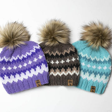 Bernie Mittens Fair Isle Hat