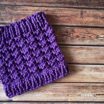 Easy Lace Super Chunky Cowl