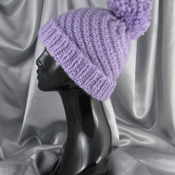 Superfast Swirl Bobble Beanie Hat