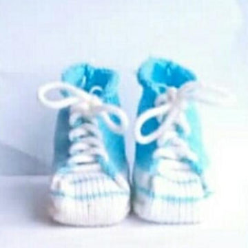 High Top Baby Booties