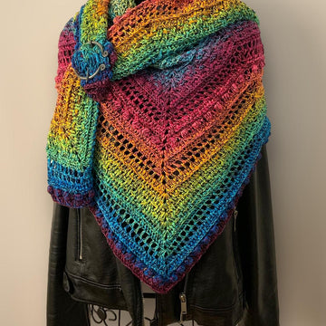 Star Shaped Scarf "Persephone"