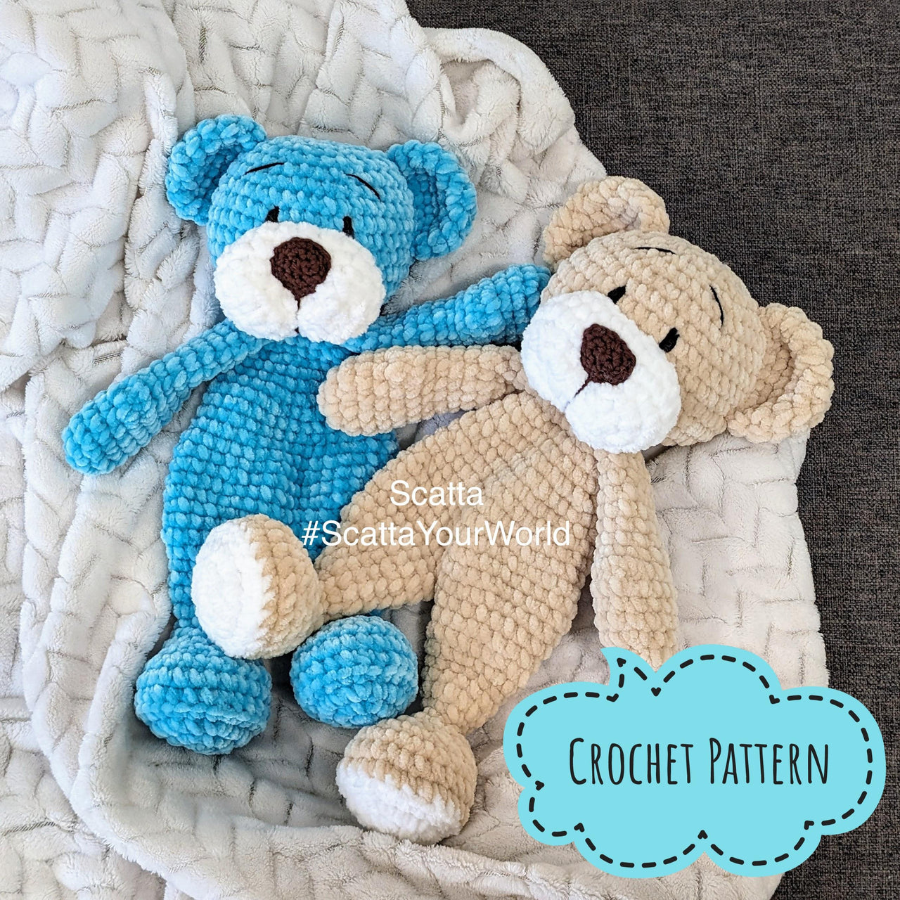Teddy Snuggle Bear (Lovey)