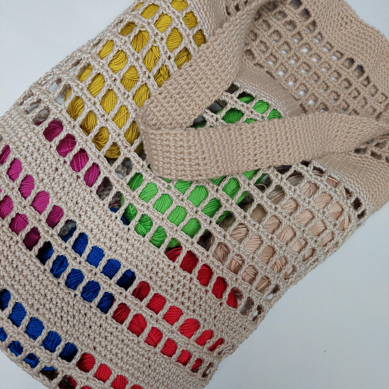 Crochet beach bag or tote pattern