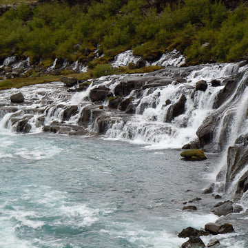 Hraunfossar Stole