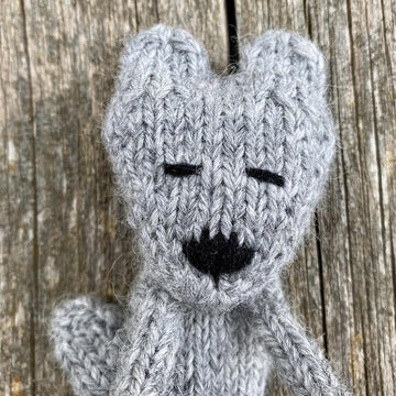Wolf Finger Puppet