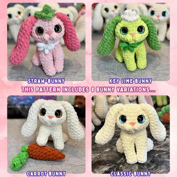 Spring Bunny Plushies