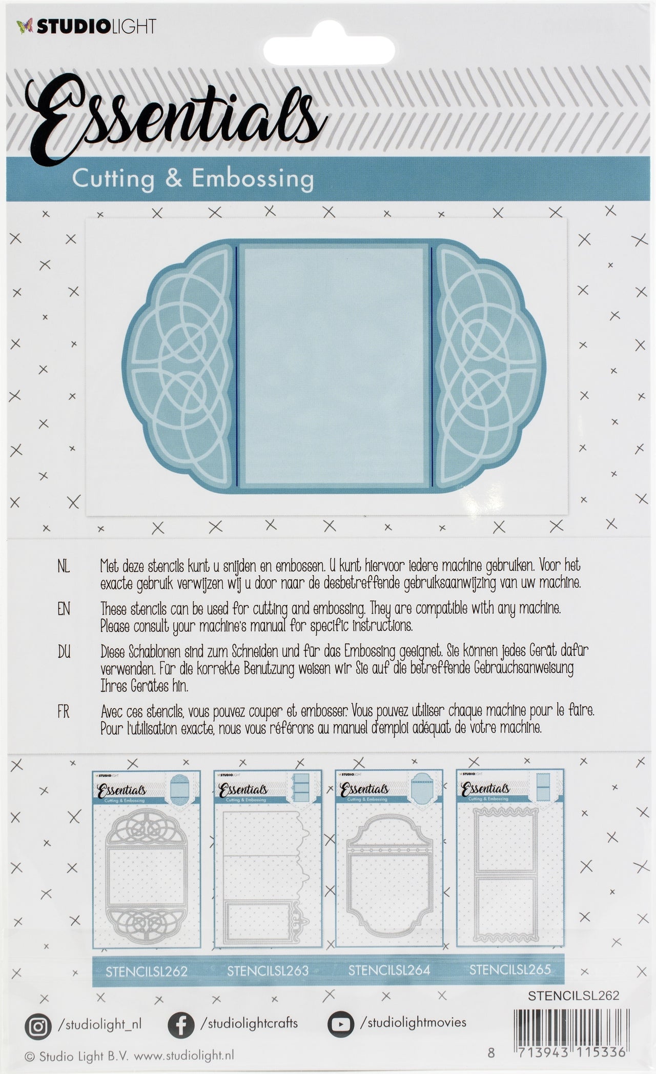 Studio Light Essentials Cutting & Embossing Die - 628409