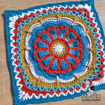 TMBJGF Flower Granny Square