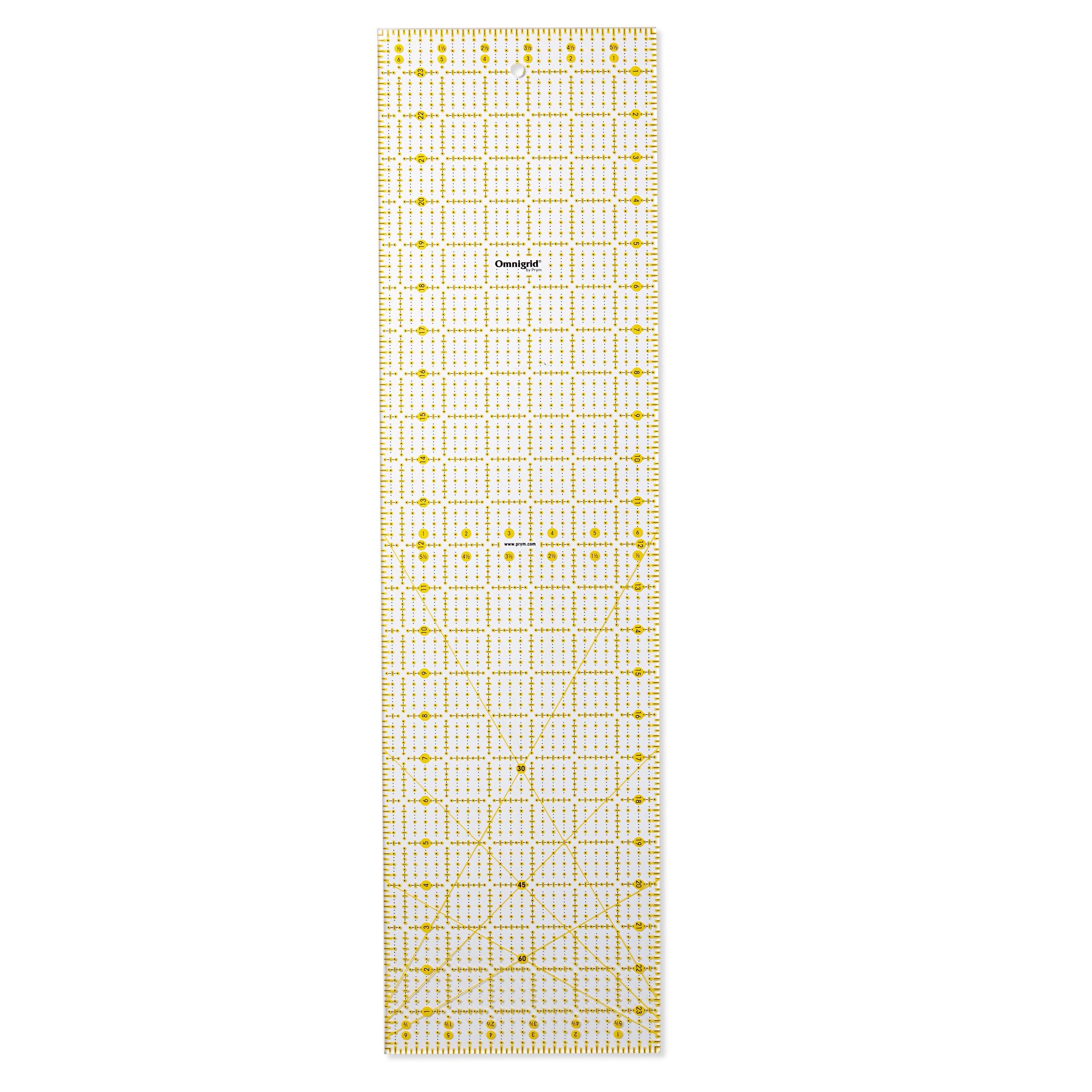Prym Omnigrid Ruler With Inch Scale