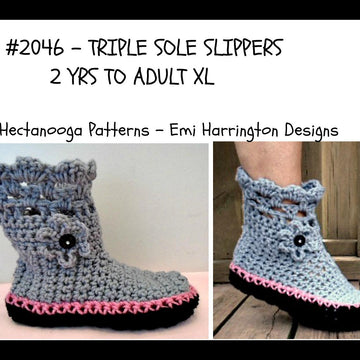 2046 Triple Sole Slippers