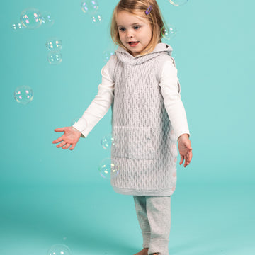 My Little Bunny Dress - Free Crochet Pattern For Babies and Kids in Paintbox Yarns Baby DK by Paintbox Yarns