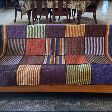 Pops of Rainbow Throw