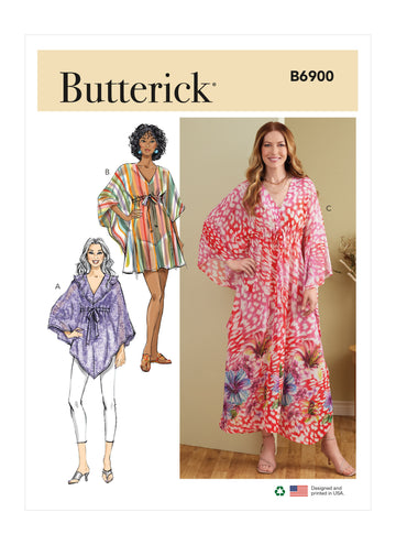 Butterick Misses' Caftan B6900 - Sewing Pattern