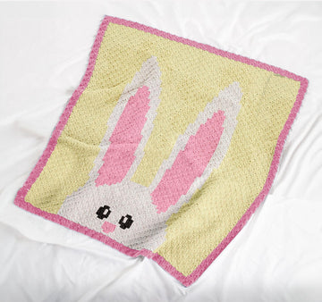 Bunny Square Blanket C2C
