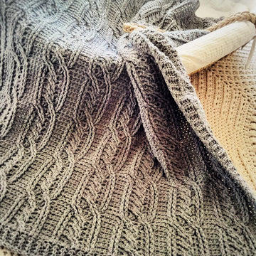Rope Chain Cable Blanket