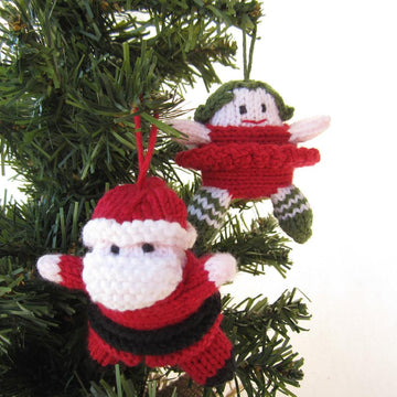 Tiny Santa and Christmas Fairy