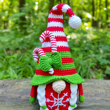 Christmas gnome girl