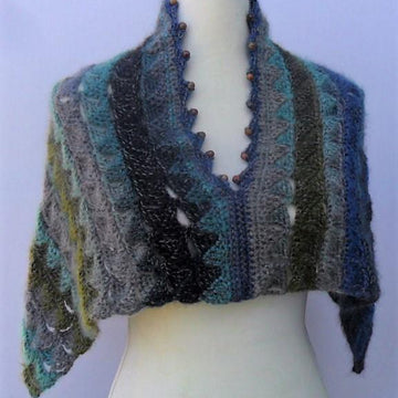 2 Yarns Soft Poncho
