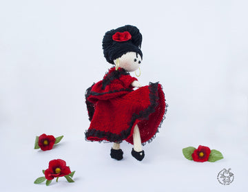 Spanish dancer doll