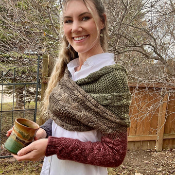 Wrapped In Cozy Shrug with Sleeves