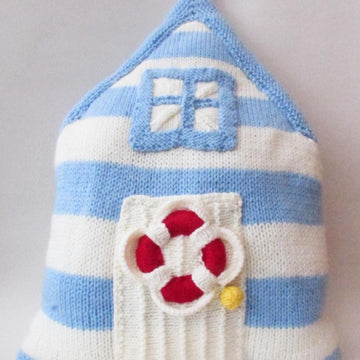 Beach Hut Cushion