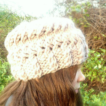 Mauvette Slouchy Hat