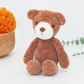 Teddy bear plush amigurumi pattern