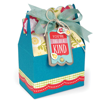 Sizzix Bigz Large Die 6"X8.75" - Scalloped Gable Box