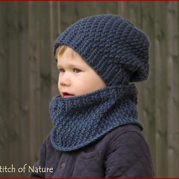 The Portland Slouchy Hat and Cowl