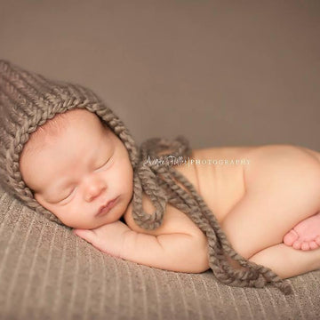 Newborn Pixie Bonnet Hat, Baby Pixie Hat