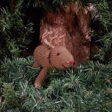 Knitted Reindeer