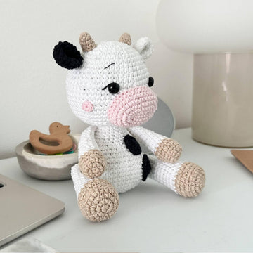 Cow Amigurumi Crochet Pattern PDF – Cow Soft Toy, Stuffed Animal Tutorial