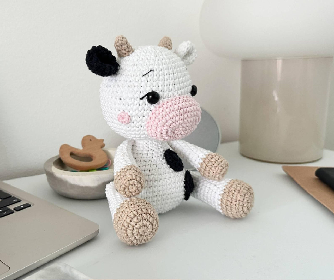 Cow Amigurumi Crochet Pattern PDF – Cow Soft Toy, Stuffed Animal Tutorial