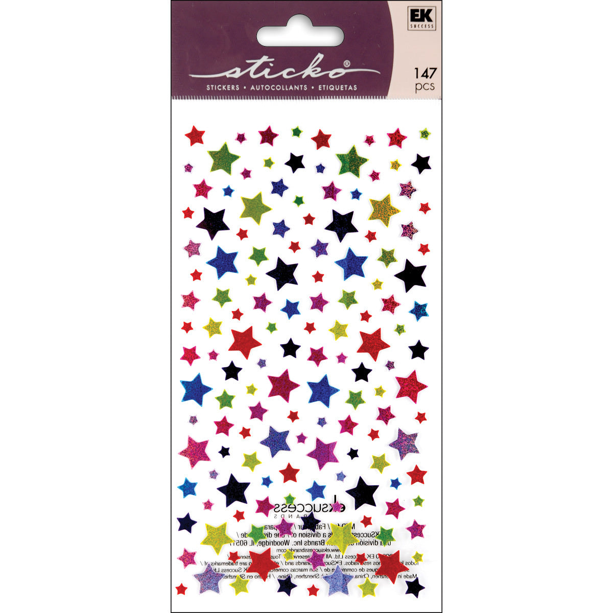 Sticko Stickers - Shimmery Stars