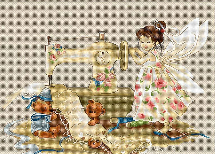 Luca-S Needlework Fairy Cross Stitch Kit